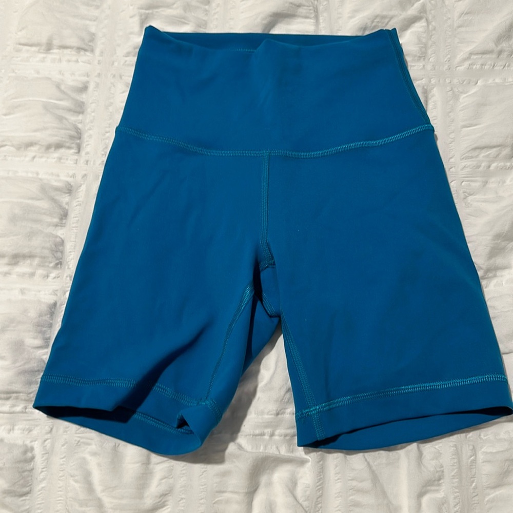 Lululemon Wunder Train Biker Shorts